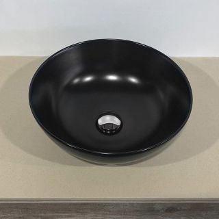 Раковина чаша Velvex 104MB, черный